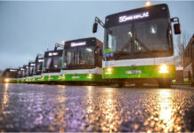 В Бишкек прибыли еще 124 новых автобуса