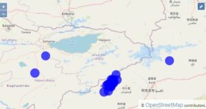прибор для измерения подземных толчков.