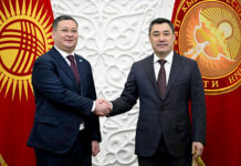 Садыр Жапаров принял министра иностранных дел Казахстана Мурата Нуртлеу