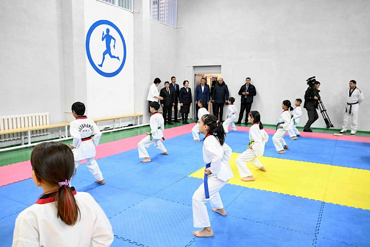 65a4bfb11ac59 В Бишкеке состоялось открытие нового корпуса школы №62 