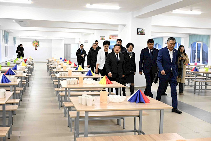 65a4c11dc7fe9 В Бишкеке состоялось открытие нового корпуса школы №62 