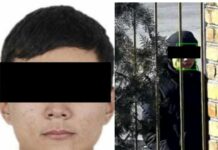 С помощью камеры наружного видеонаблюдения задержан гражданин, находящийся в розыске