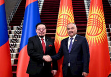 Бишкекте Кыргызстан менен Монголиянын парламент төрагаларынын жолугушуусу өттү