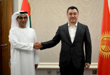 Садыр Жапаров встретился с генеральным директором Фонда развития Абу-Даби