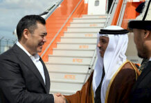 Президент Садыр Жапаров прибыл в Дубай