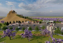 В Баткене в 2024 году на холме Кызыл-Дон построят панораму – эскиз