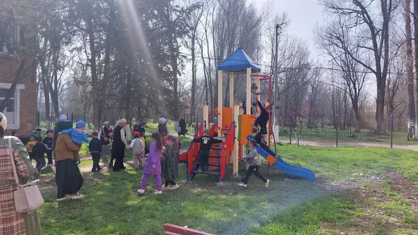 В Кыргызстане открылся первый детский сад кратковременного пребывания