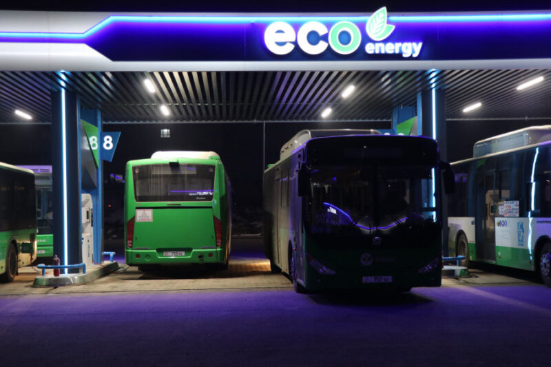 2024 03 05 15 18 14 442283 В Бишкеке открыли газозаправочную станцию для новых автобусов
