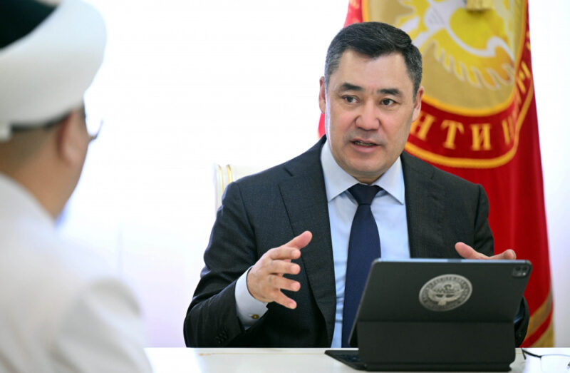 2024 03 13 17 34 15 280256 Президент принял нового муфтия Кыргызстана