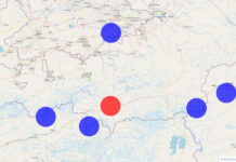 Два землетрясения произошли в Кыргызстане утром 23 марта