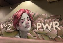 В Бишкеке появился четвертый мурал из серии Kyz Power