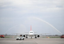 В Бишкек прибыл новый борт № 1 — Airbus 320