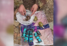 Сотрудники ГКНБ обнаружили схрон с гранатами и патронами