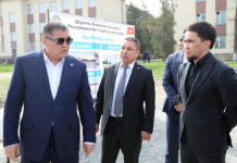 Камчыбек Ташиев посетил Республиканский спортивный колледж в Бишкеке