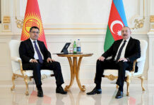 Садыр Жапаров и Ильхам Алиев провели переговоры в узком формате