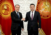 Садыр Жапаров принял министра иностранных дел Азербайджана