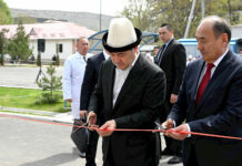 Садыр Жапаров открыл новое здание Джалал-Абадской областной клинической больницы