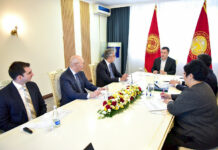 Садыр Жапаров принял главного инвестиционного директора компании Franklin Templeton