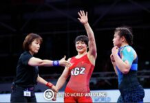 Борец Мээрим Жуманазарова завоевала путевку на Олимпиаду в Париже