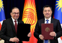 Президент Садыр Жапаров выразил удовлетворение итогами переговоров с премьер-министром Малайзии Анваром Ибрагимом