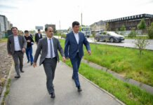 Бишкек мэрине “Тазалык” ишканасынын жаңы техникалары көрсөтүлдү