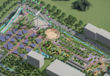 Мэрия показала эскиз строительства на месте снесенного парка «Асанбай»