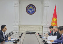 Эдил Байсалов ЮНИСЕФтин Кыргызстандагы жаңы өкүлүн кабыл алды