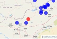 Кыргыз-кытай чек арасына жакын жерде жер титиреди