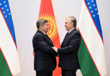 Министрлер кабинетинин төрагасы Акылбек Жапаров Өзбекстандын президенти менен жолукту