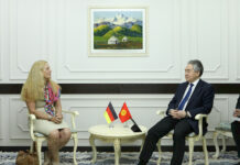 Глава МИД КР принял посла Германии