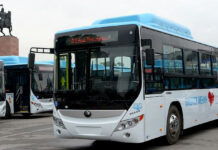 В Бишкеке частично изменены схемы движения автобусных маршрутов №216 и №100