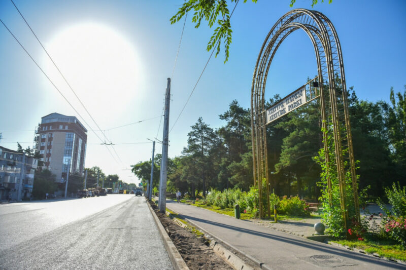 2024 06 17 12 55 09 823811 Напоминаем! 18 июня откроют отремонтированный участок ул. Ахунбаева