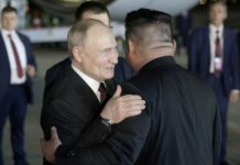 Владимир Путин прибыл в Пхеньян