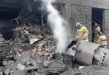 В Оше в бане взорвался котел, пострадали 7 человек