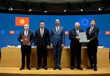 В Брюсселе состоялась церемония подписания соглашения о расширенном партнерстве и сотрудничестве между КР и ЕС