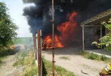 В Аламудунском районе при пожаре погиб человек