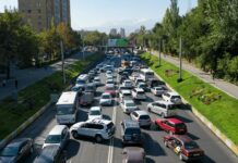 Мэрия Бишкека предлагает запретить авто с определенными номерами ездить в некоторые дни