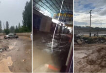 В Ошской области сошел сель: вода текла по рынкам, МЧС эвакуировало жителей