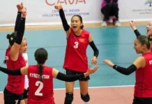 Женская сборная Кыргызстана по волейболу (U-20) выиграла чемпионат на Мальдивах