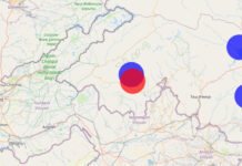 В Джалал-Абадской области ночью произошло землетрясение