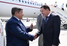 Акылбек Жапаров жумушчу сапары менен Екатеринбургга келди