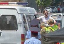 Митинг торговцев рынка в Оше. Задержаны четыре человека