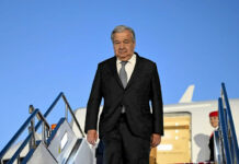 БУУнун башкы катчысы Антониу Гутерриш Кыргызстанга келди