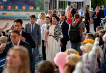 Айгуль Жапарова приняла участие в открытии фестиваля искусств «Славянский базар в Витебске»