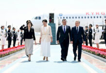 Садыр Жапаров мамлекеттик сапар менен Өзбекстанга келди