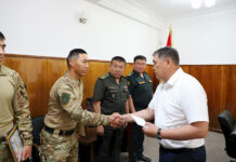 Ташиев аскердик кармаш уруш боюнча эл аралык спартакиаданын жеңүүчүлөрүн куттуктады