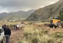 На Иссык-Куле вода из озера Зындан локализована и направлена в речку. Эвакуировано 400 человек