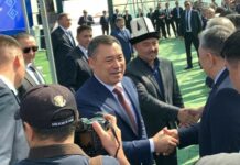 Садыр Жапаров открыл клинкерный завод «Терек-Таш»