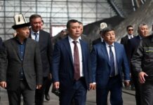 В Кыргызстане одновременно открыли 40 промышленных и 60 социальных объектов
