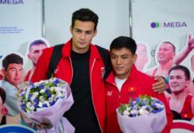 Олимпиада-2024: Денис Петрашов менен Кубанычбек Айбек уулу Кыргызстанга келди